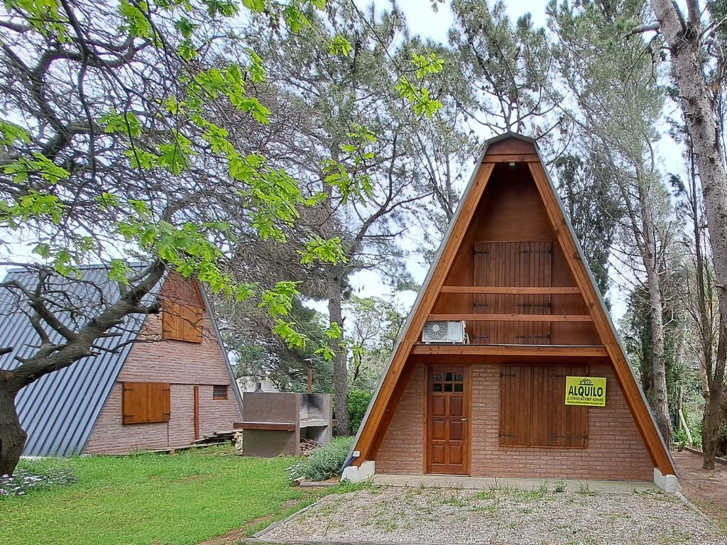 18 cabañas frente