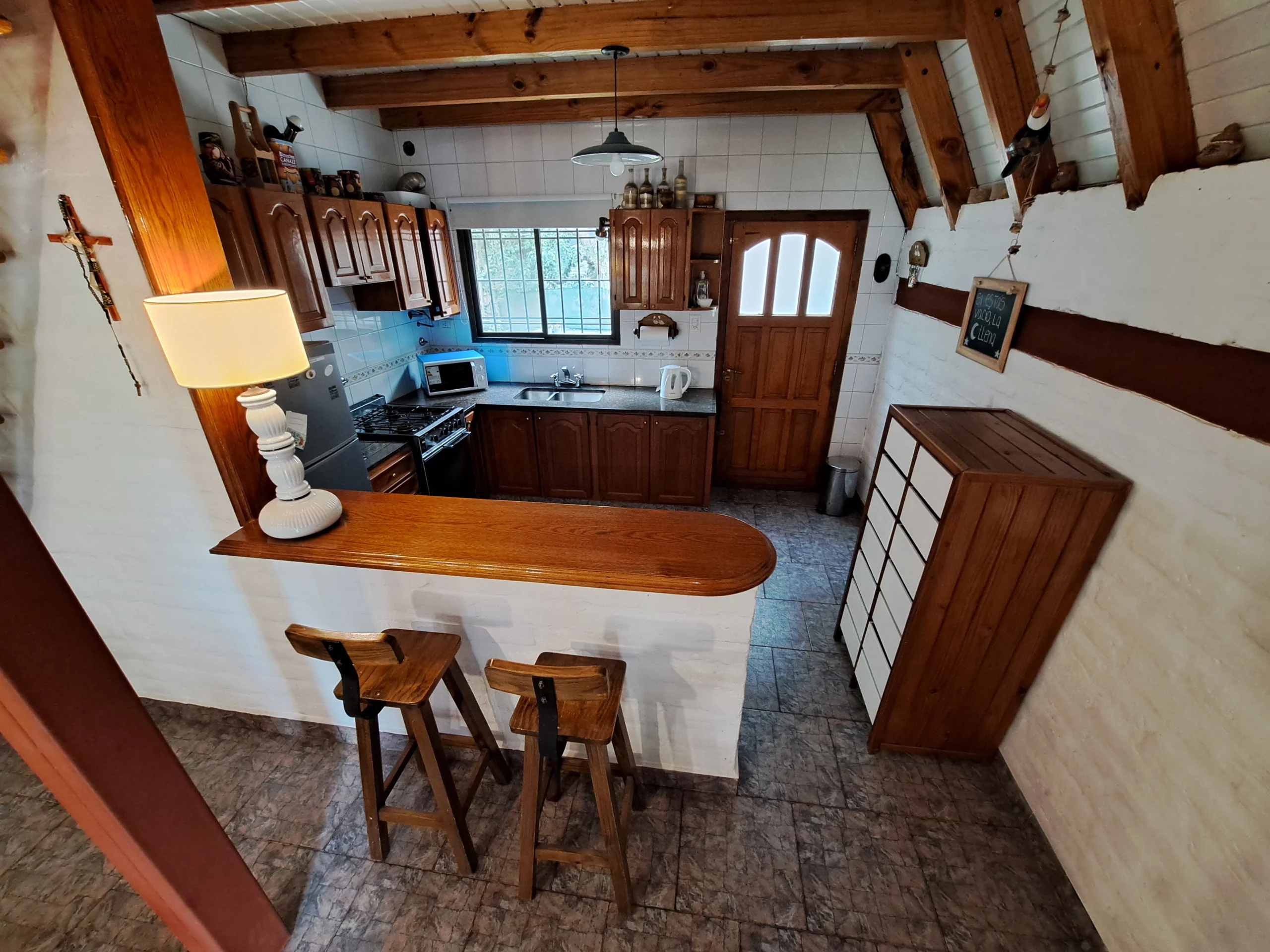 17 cabaña cocina