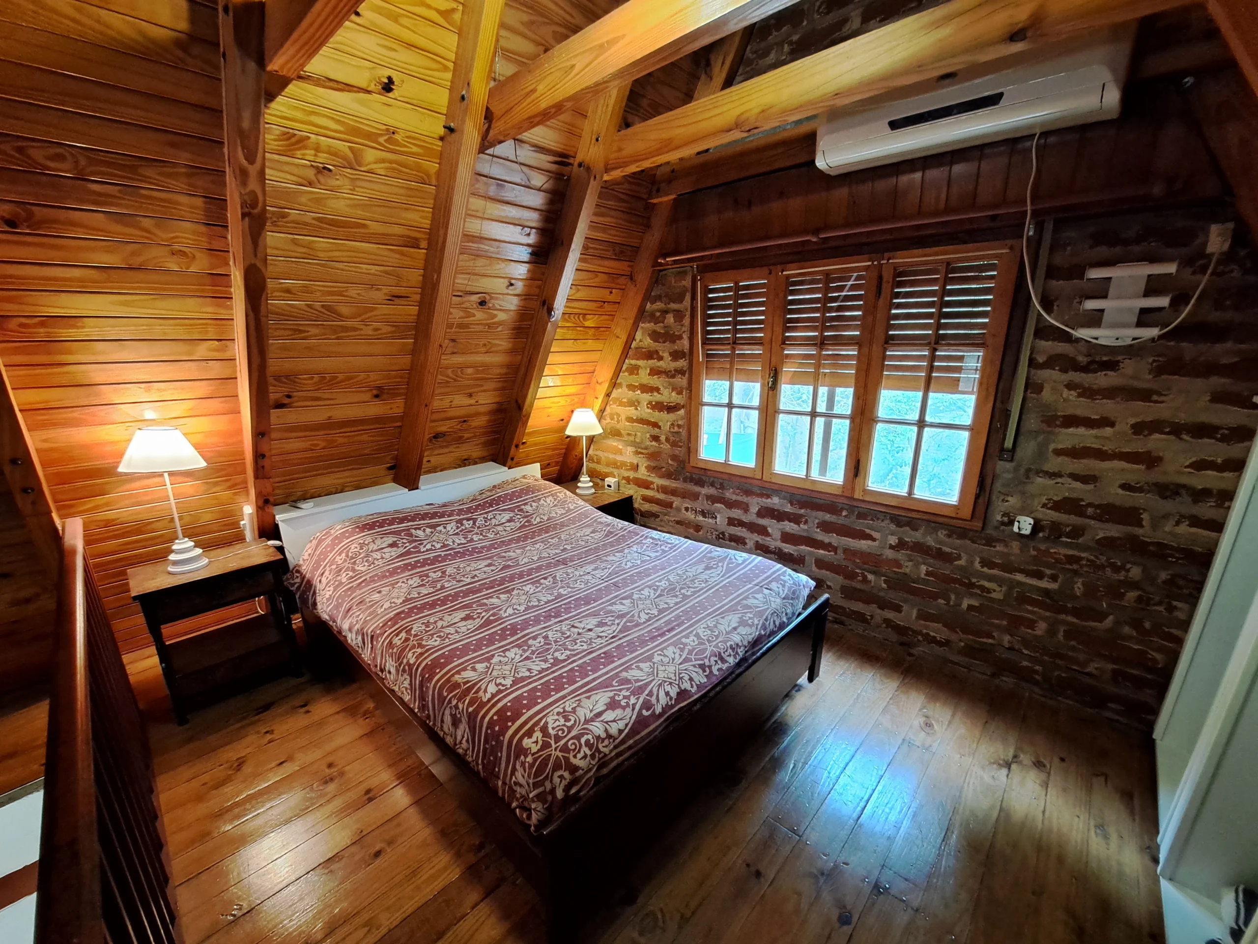 17 cabaña dormitorio