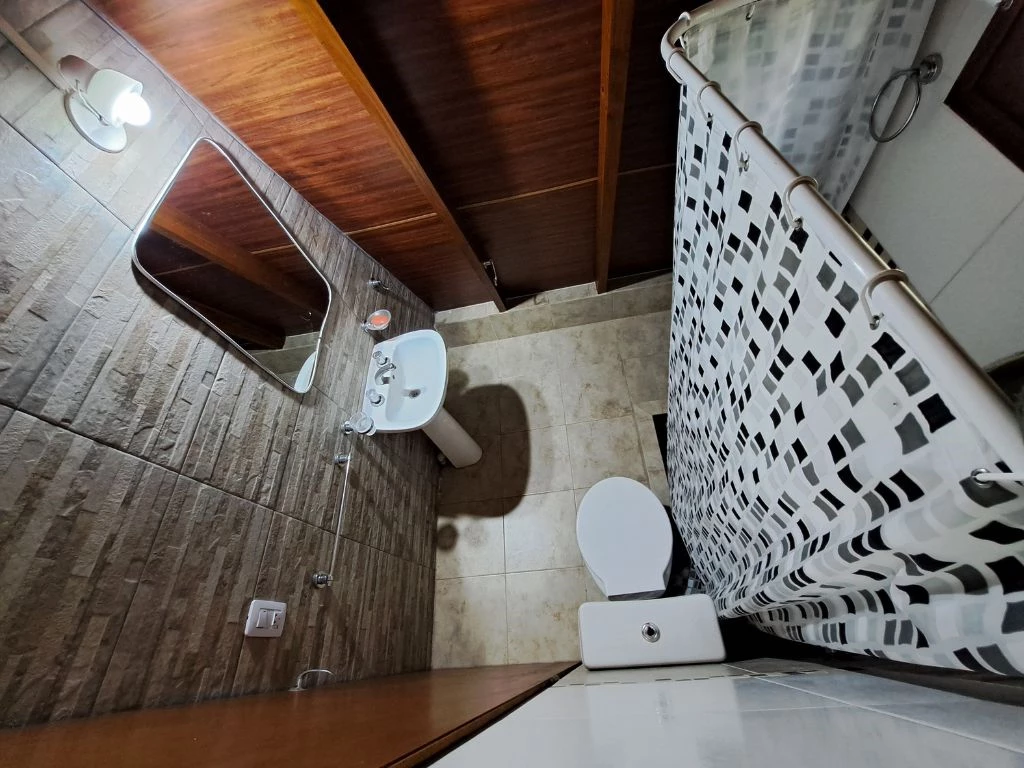 18 cabañas baño